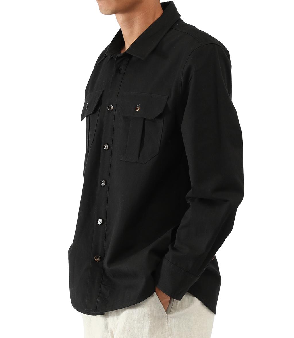 Cotton Bomber Shacket