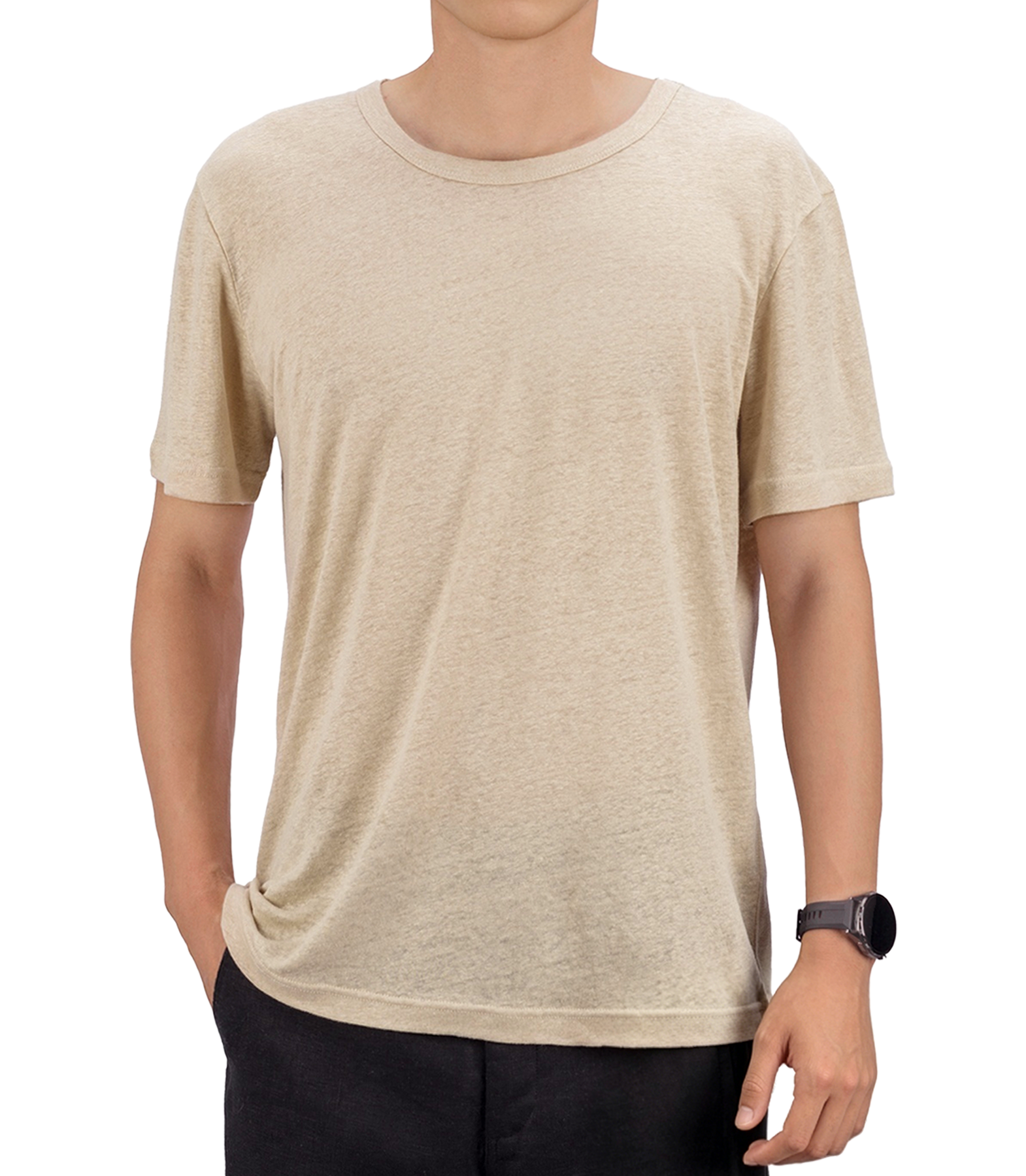 Linen Jersey T-Shirt