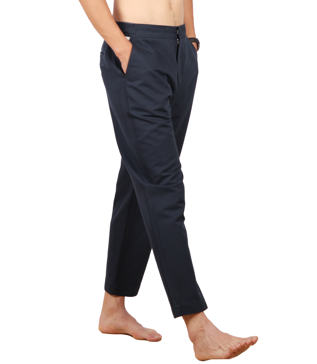 Linen Dress Pants Adjustable Waist