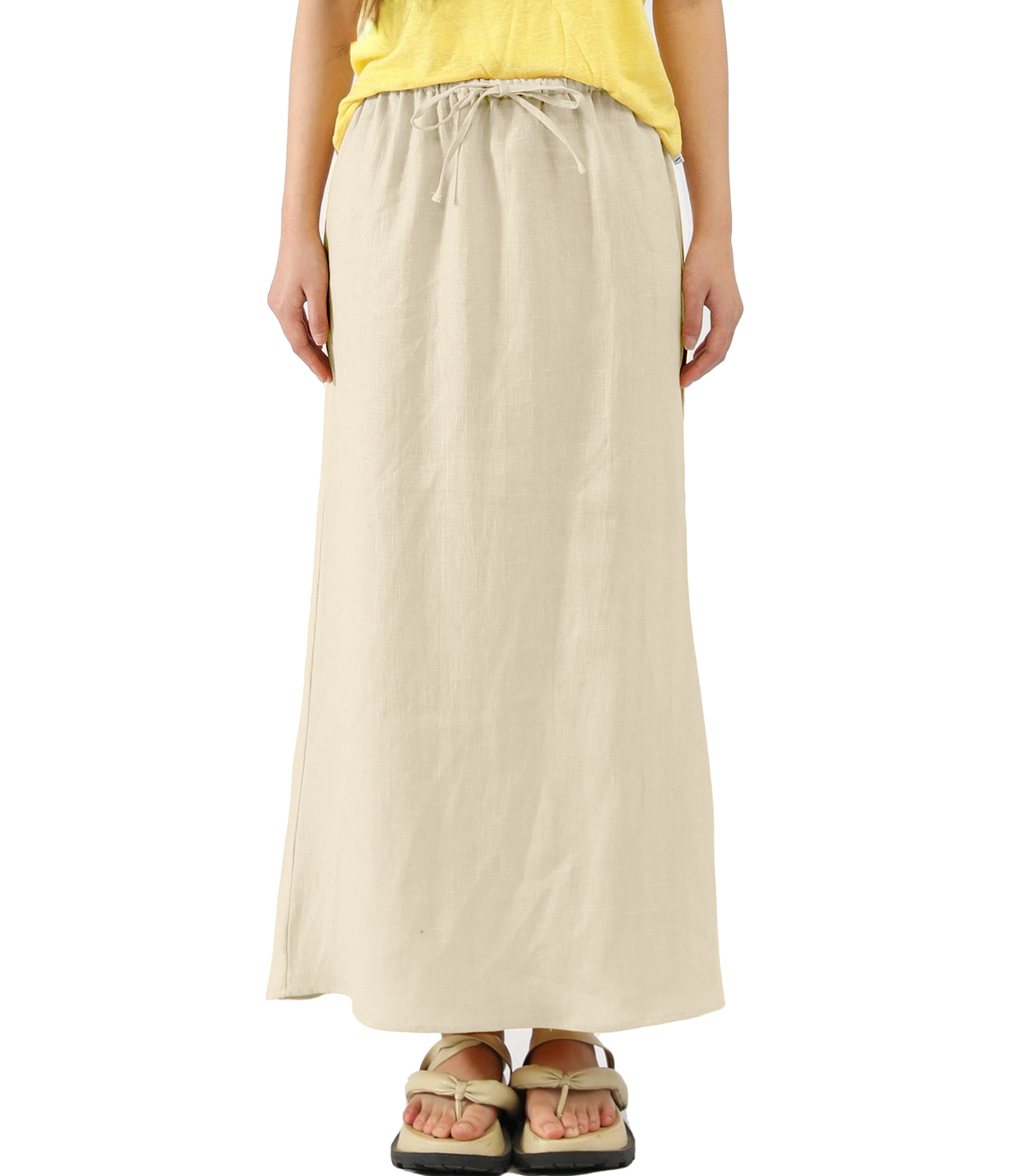 Linen Maxi Skirt