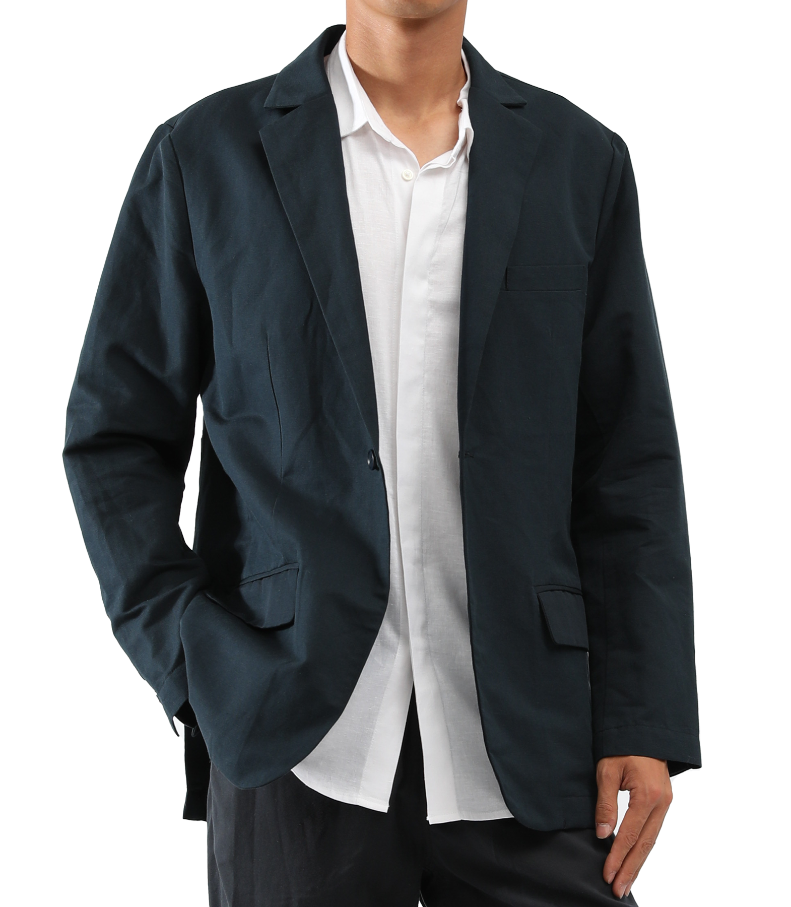 Linen Casual Blazer