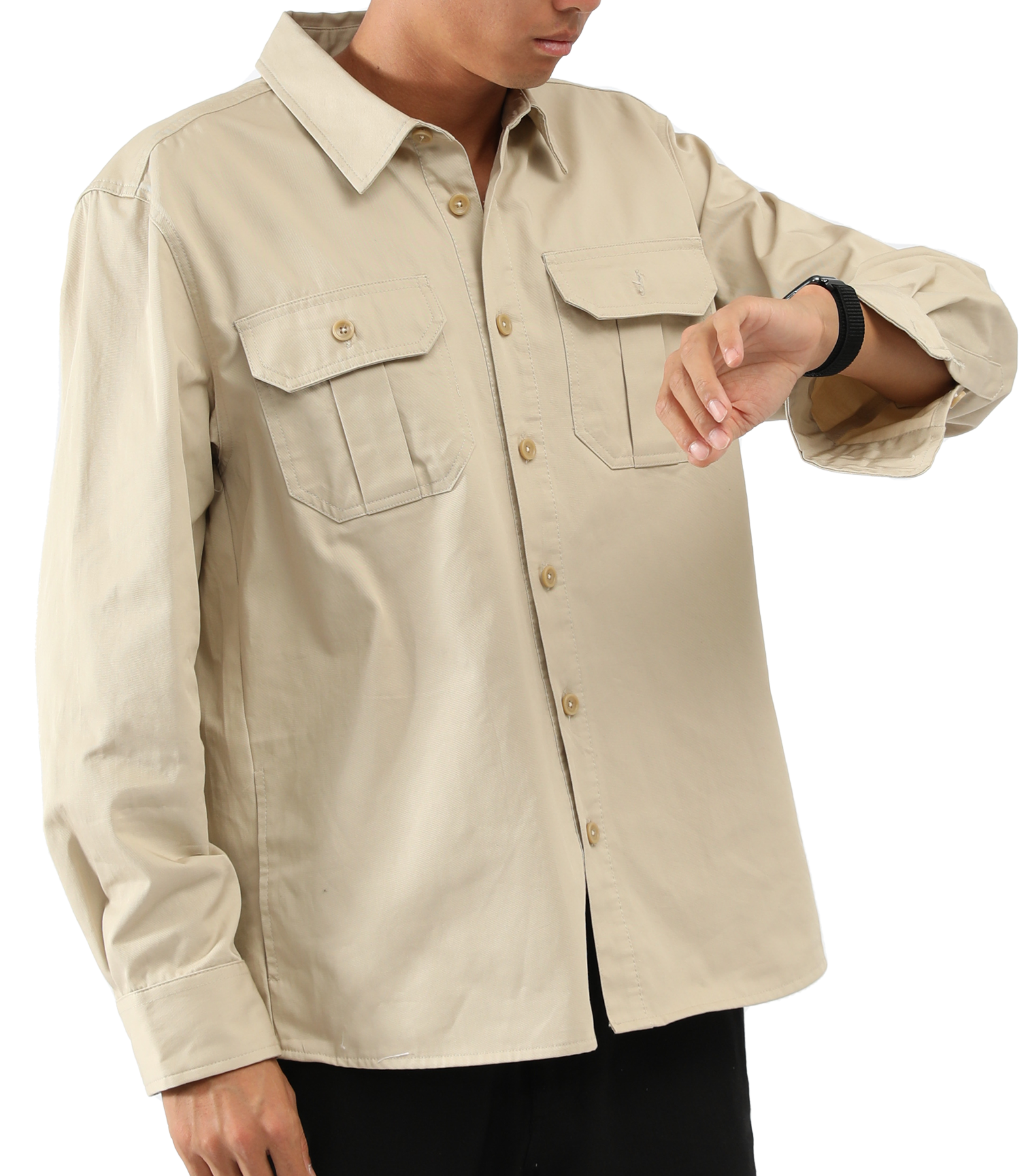 Cotton Bomber Shacket