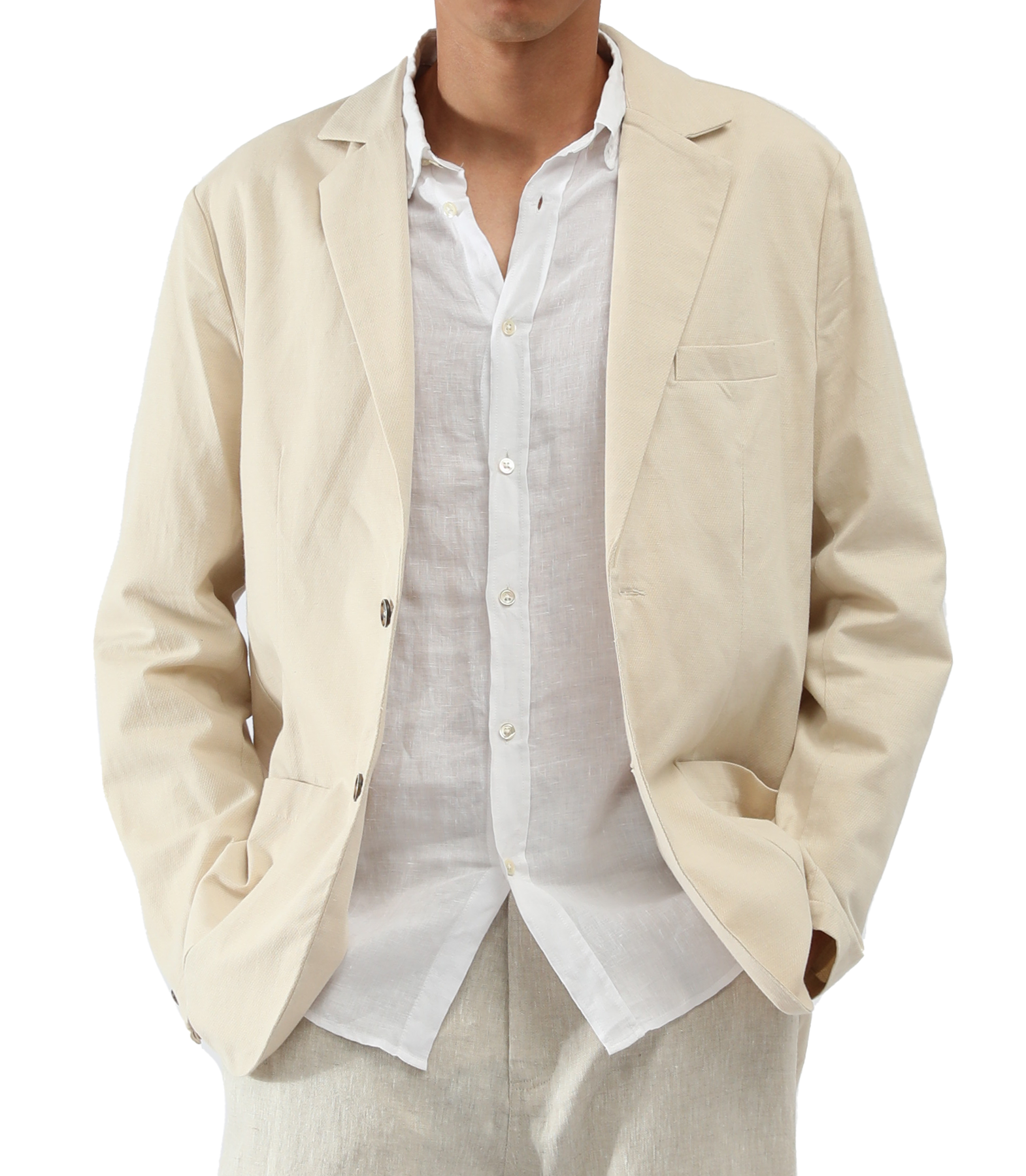 Linen Casual Blazer