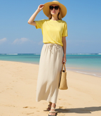Linen Maxi Skirt