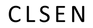 CLSEN wordmark (transparent)
