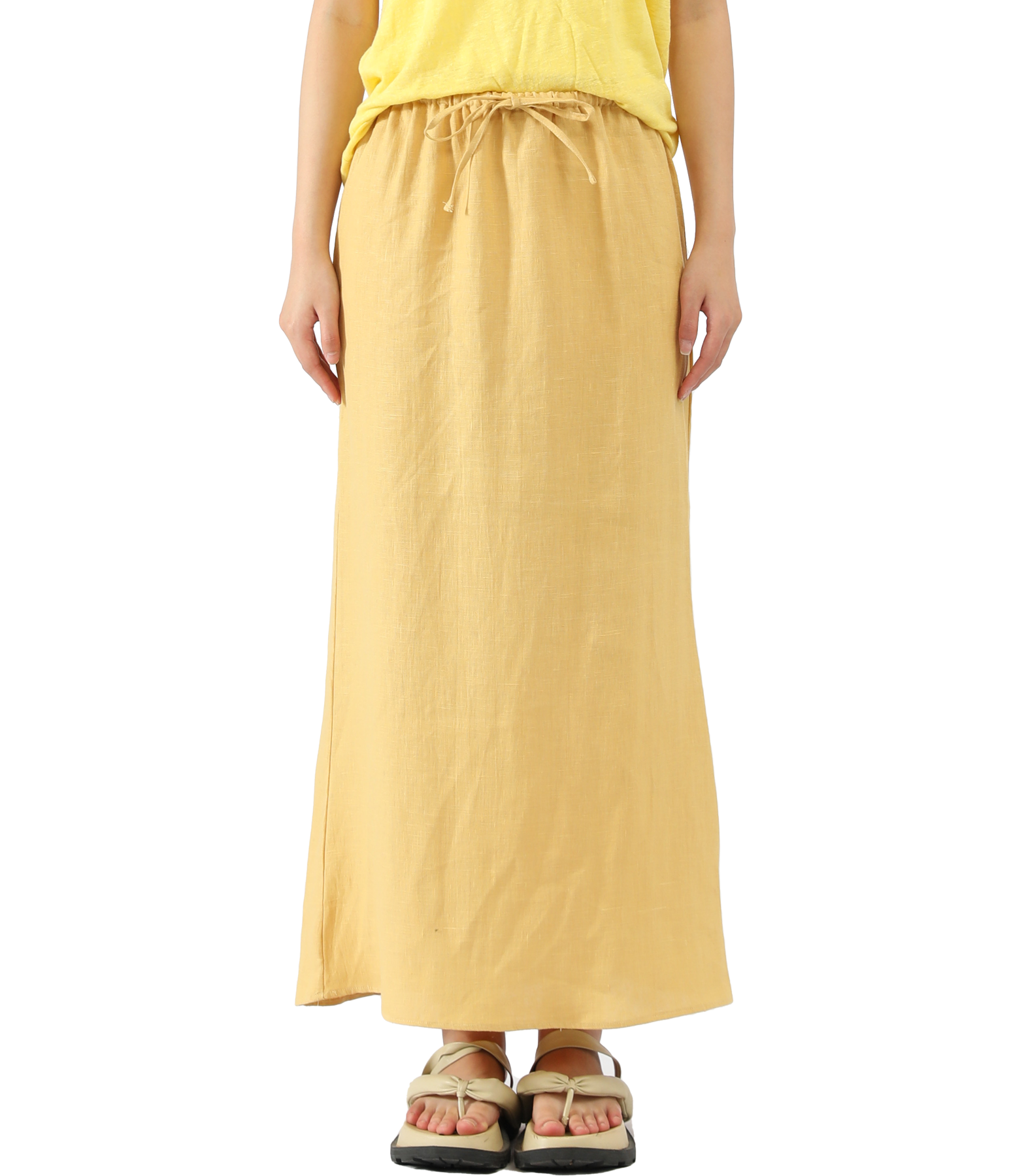 Linen Maxi Skirt